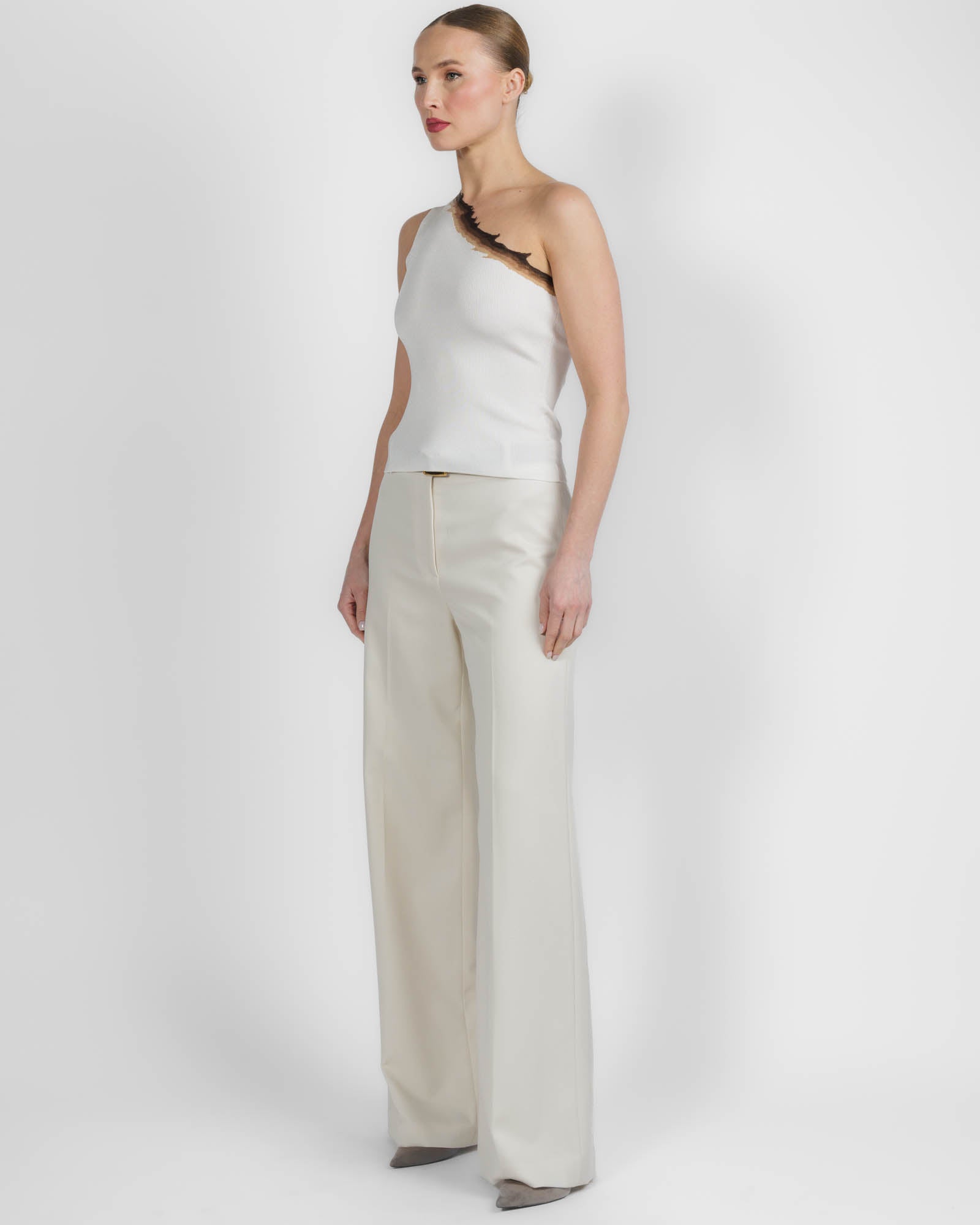 Flame One Shoulder Top
