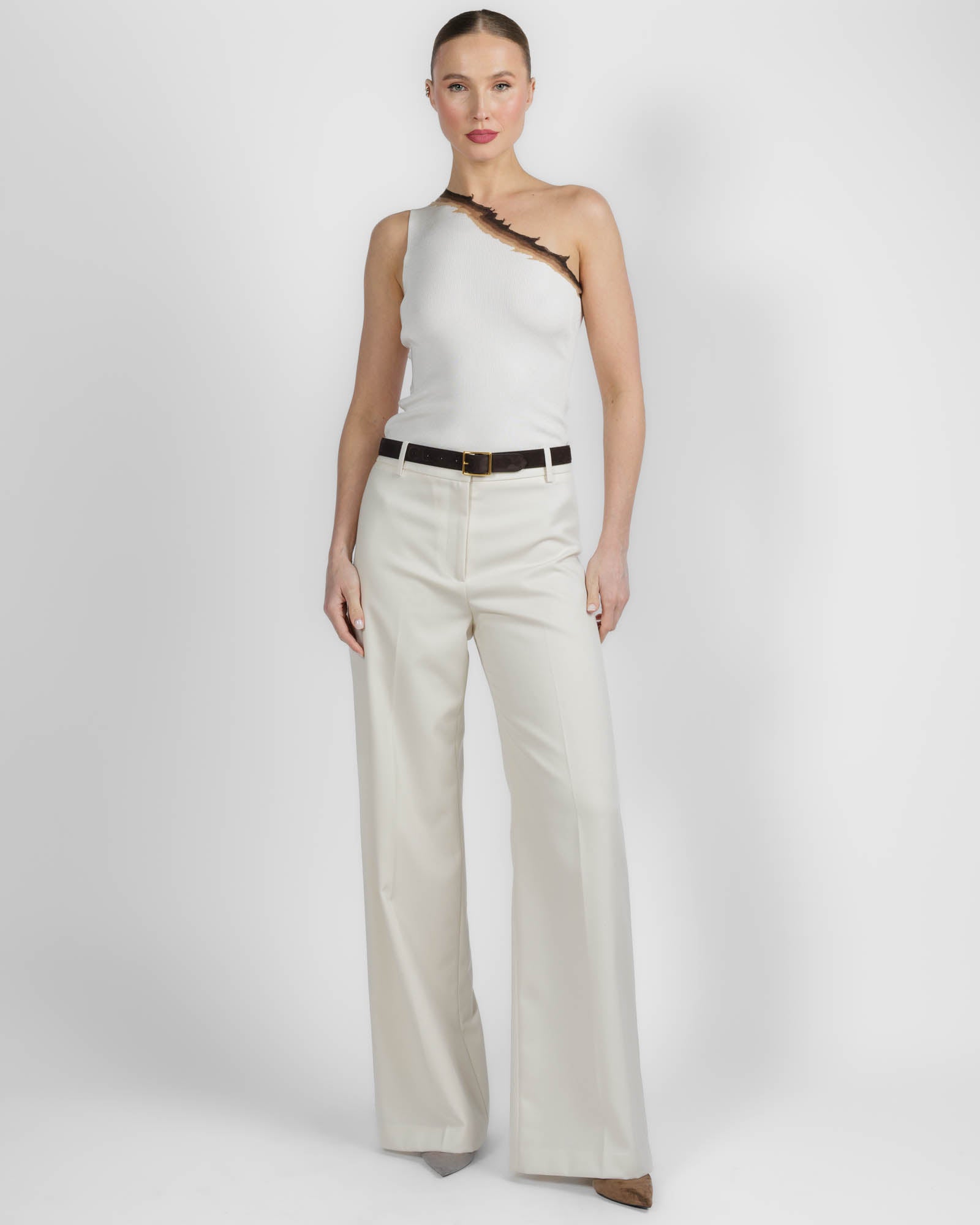Flame One Shoulder Top