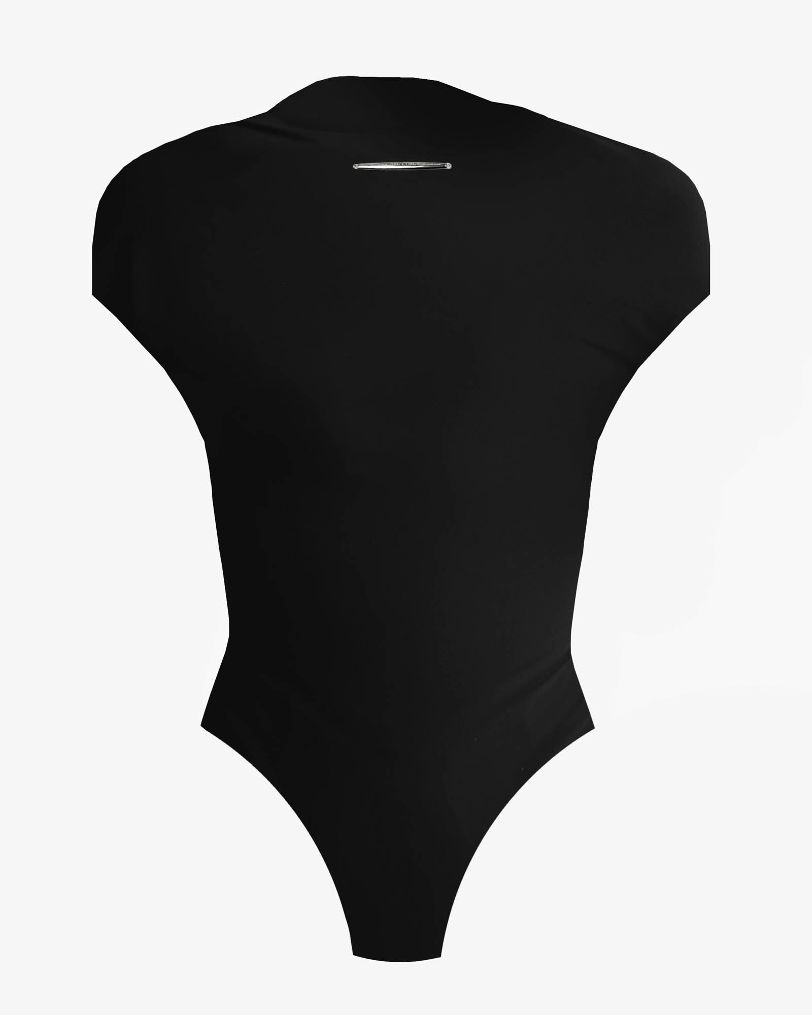 Logo Semi-Mock Bodysuit