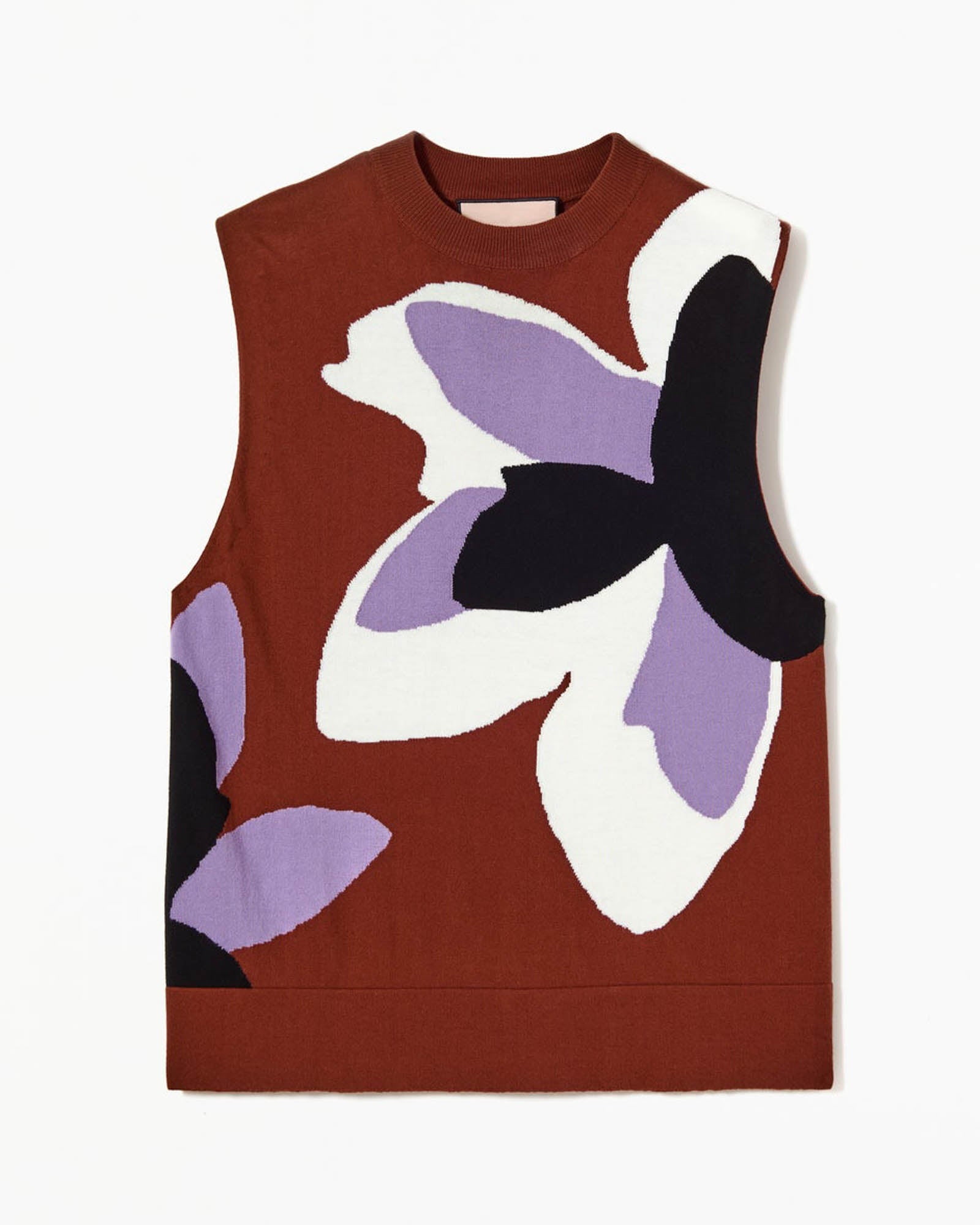 Flower Inlay Vest