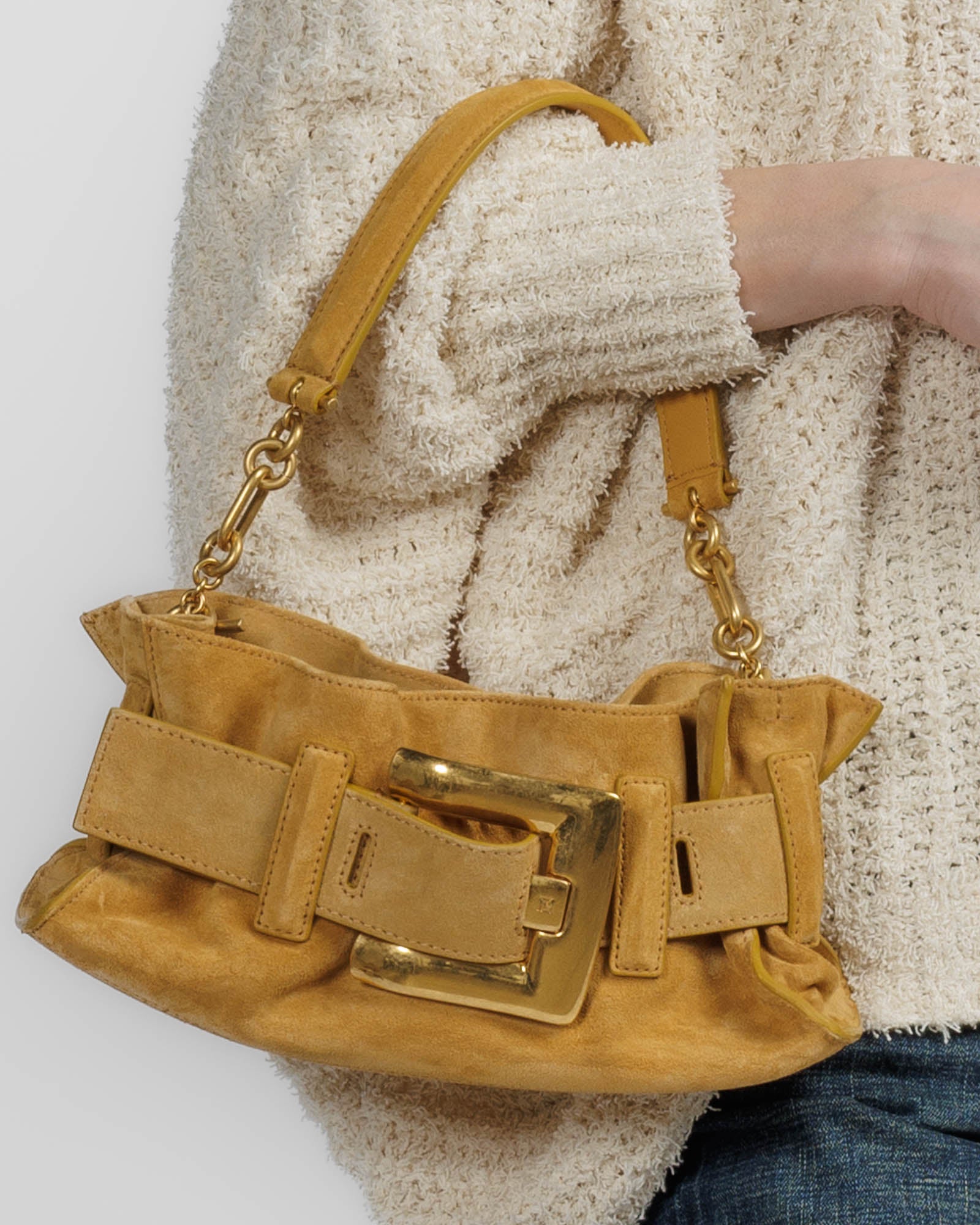 Anthem Mini Suede Bag