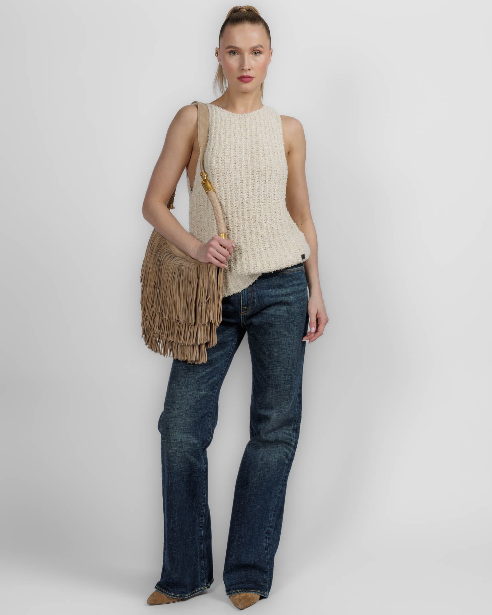 Ebene Hobo Fringe Bag