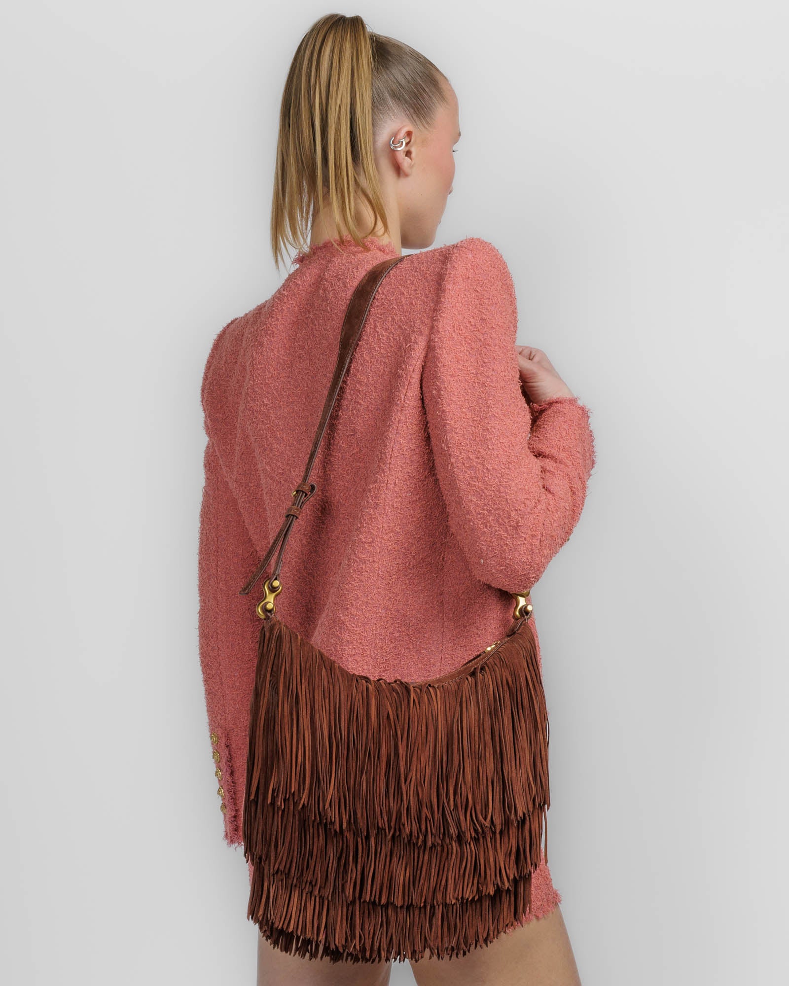 Ebene Hobo Fringe Bag