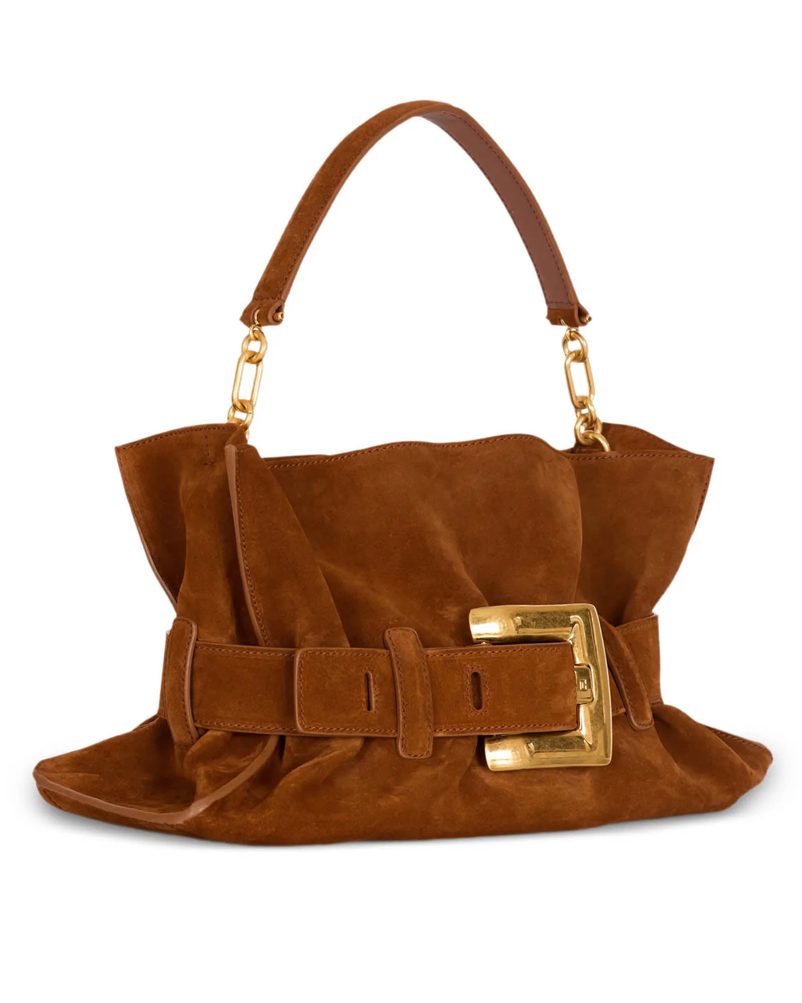 Anthem Medium Suede Bag