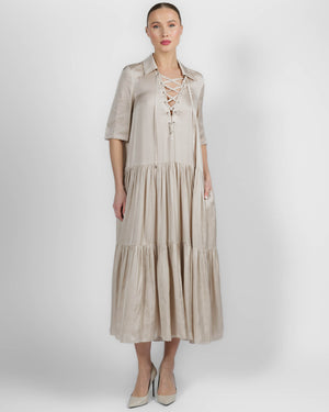 Laced Tier Dress