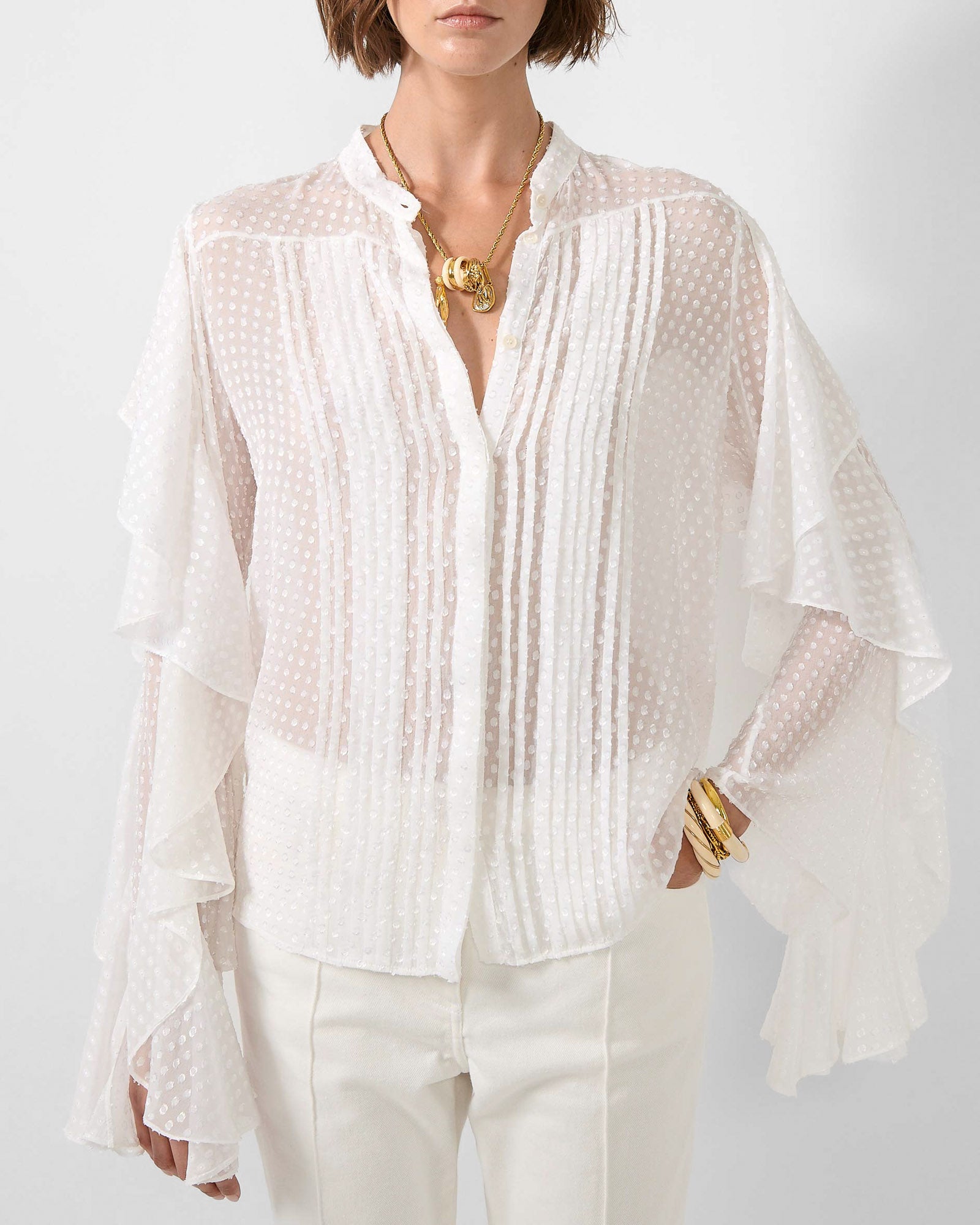 Ruffle Blouse