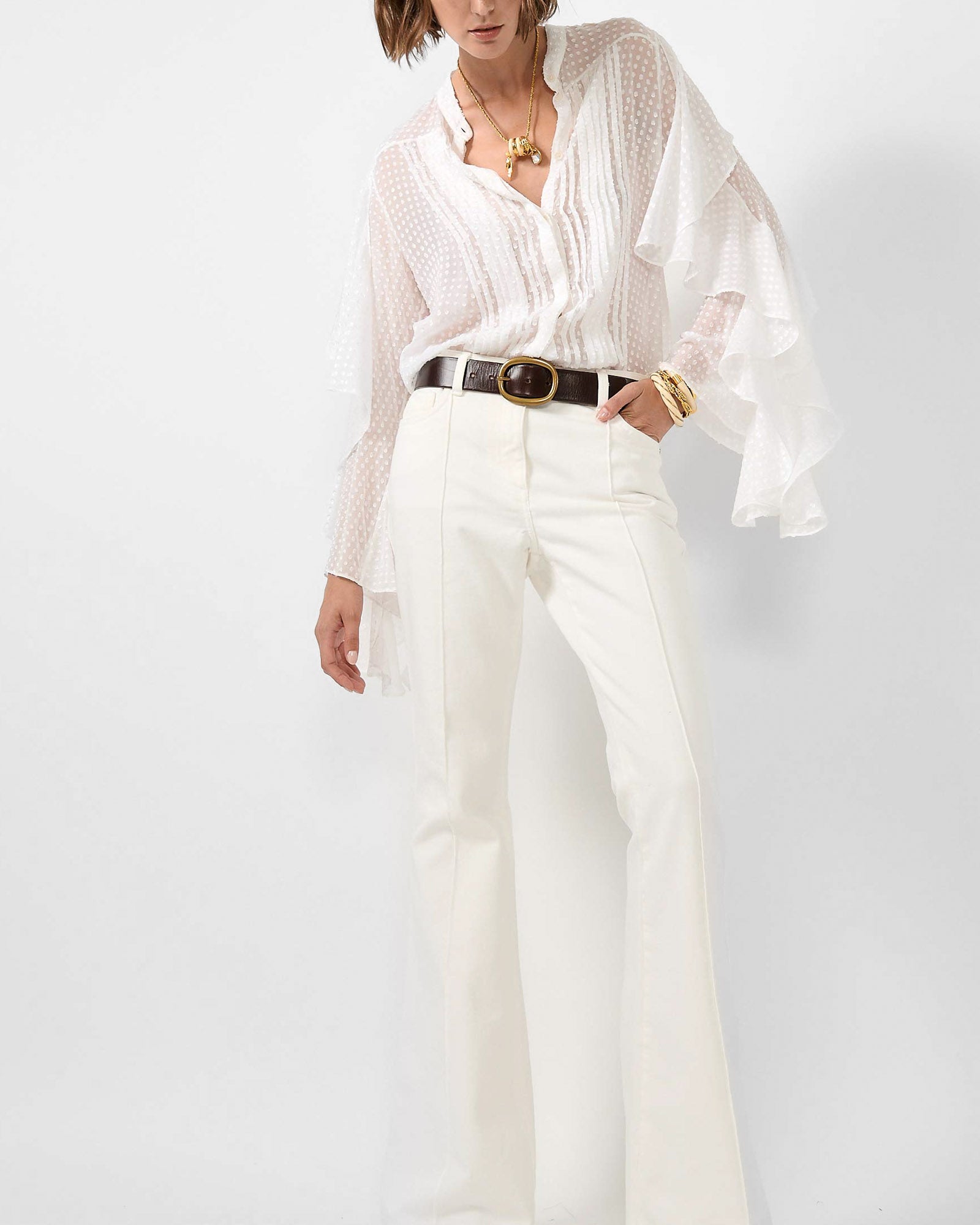 Ruffle Blouse