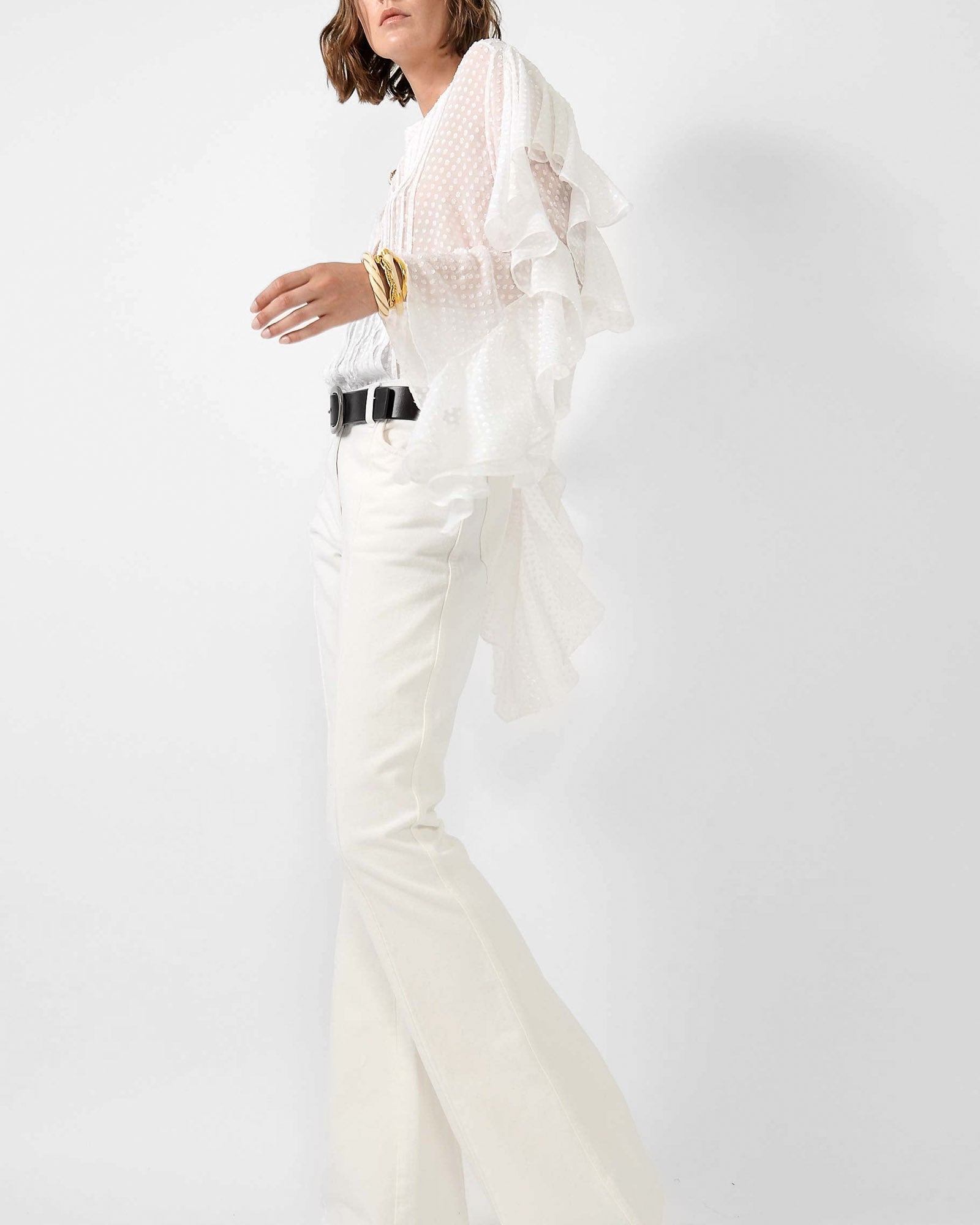 Ruffle Blouse