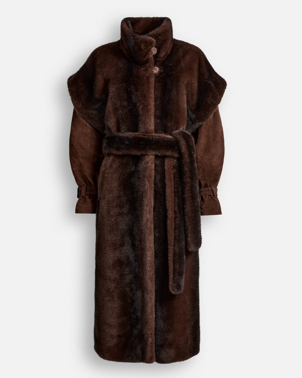 Harper Fur Long Coat
