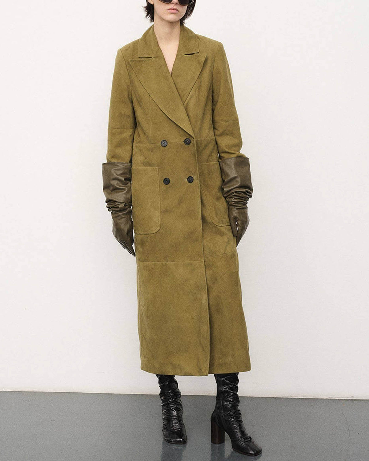 Suede Coat