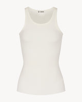 High Neck Fitted Tank Top