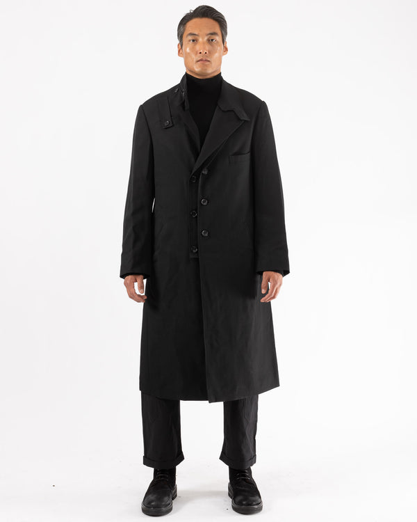 I-L Double Layered Stand Coat