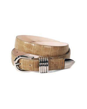Hollyhock Alligator Belt