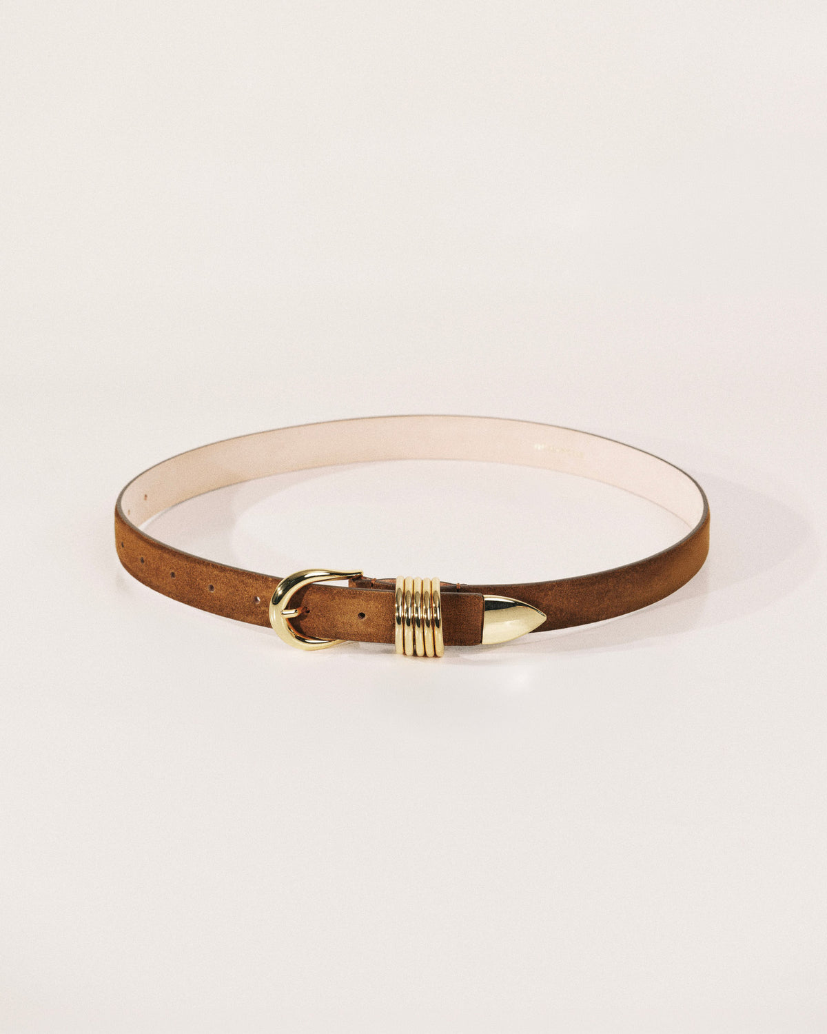 Hollyhock Suede Belt