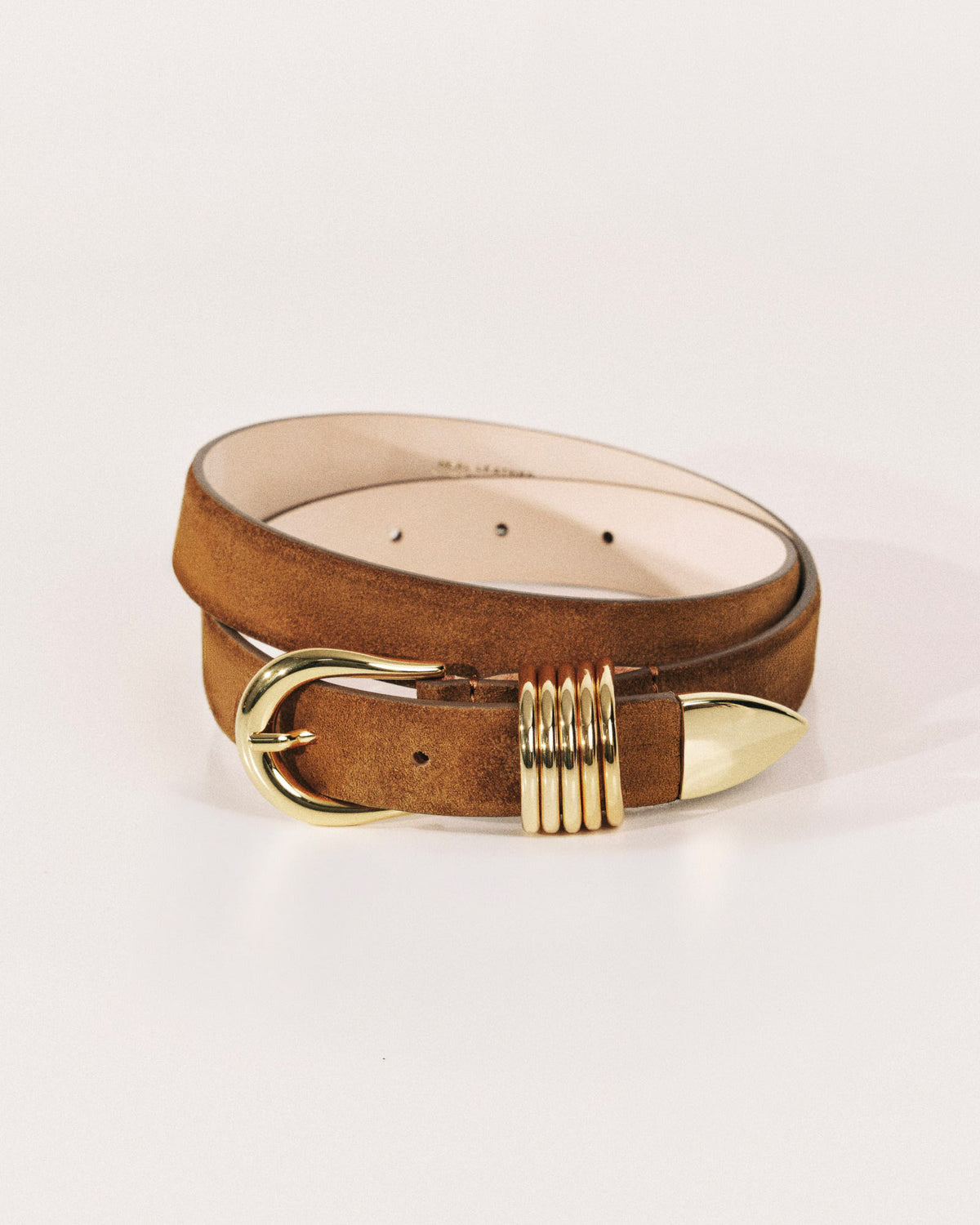 Hollyhock Suede Belt