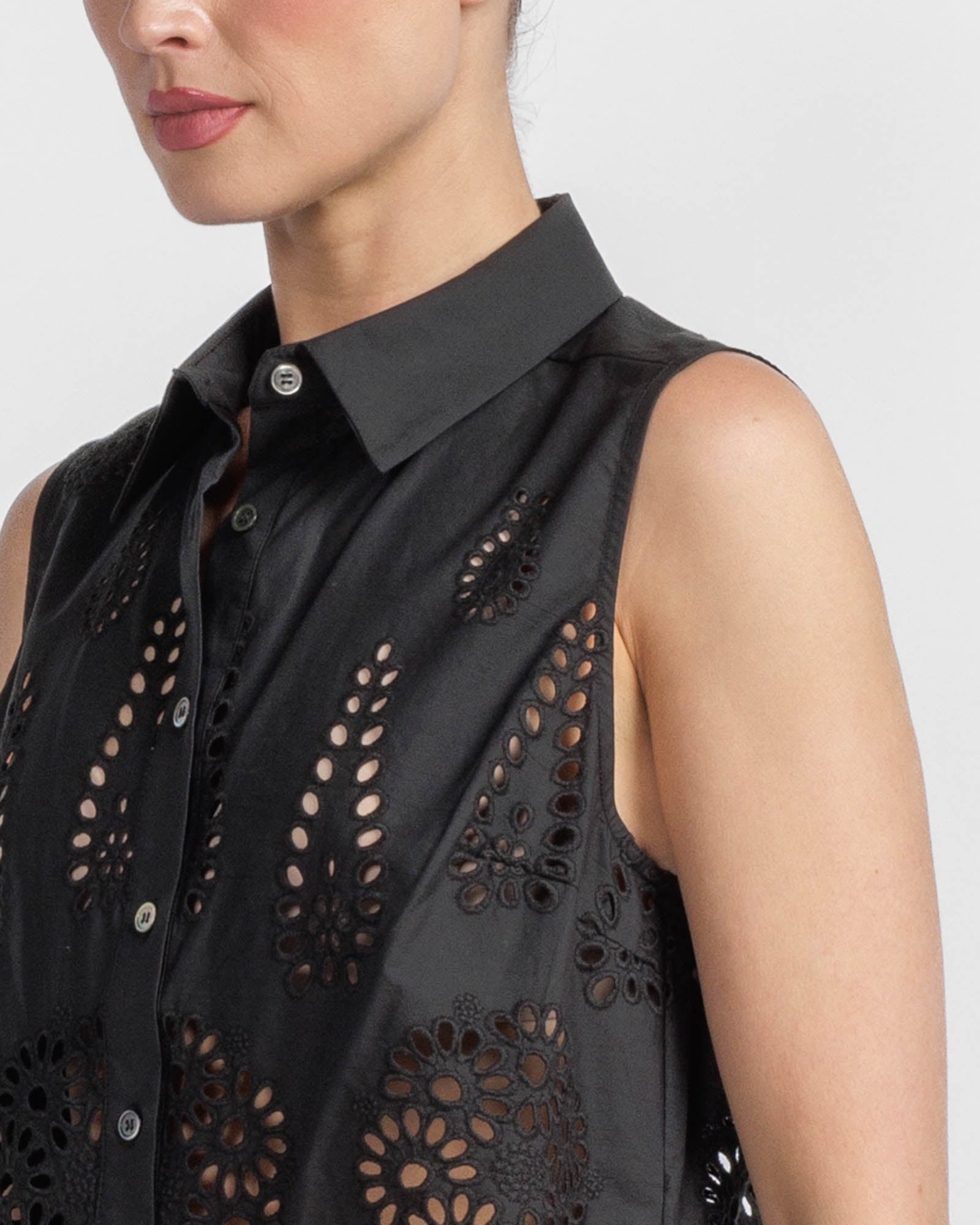 Katja Eyelet Top