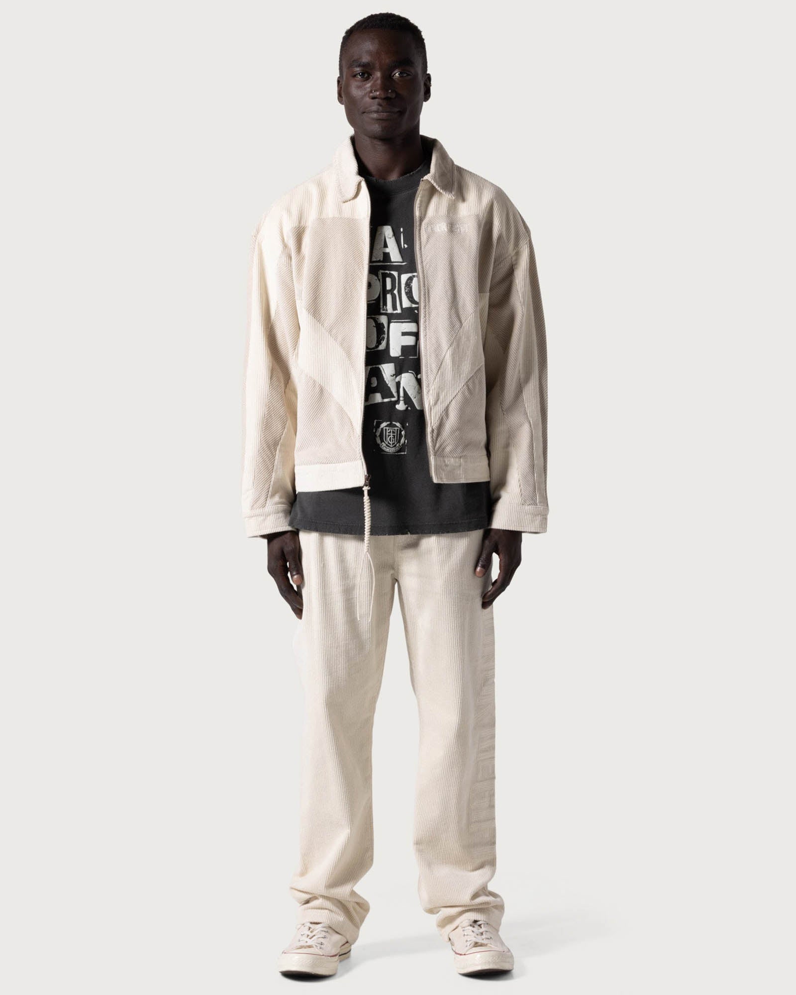 Veste en velours côtelé