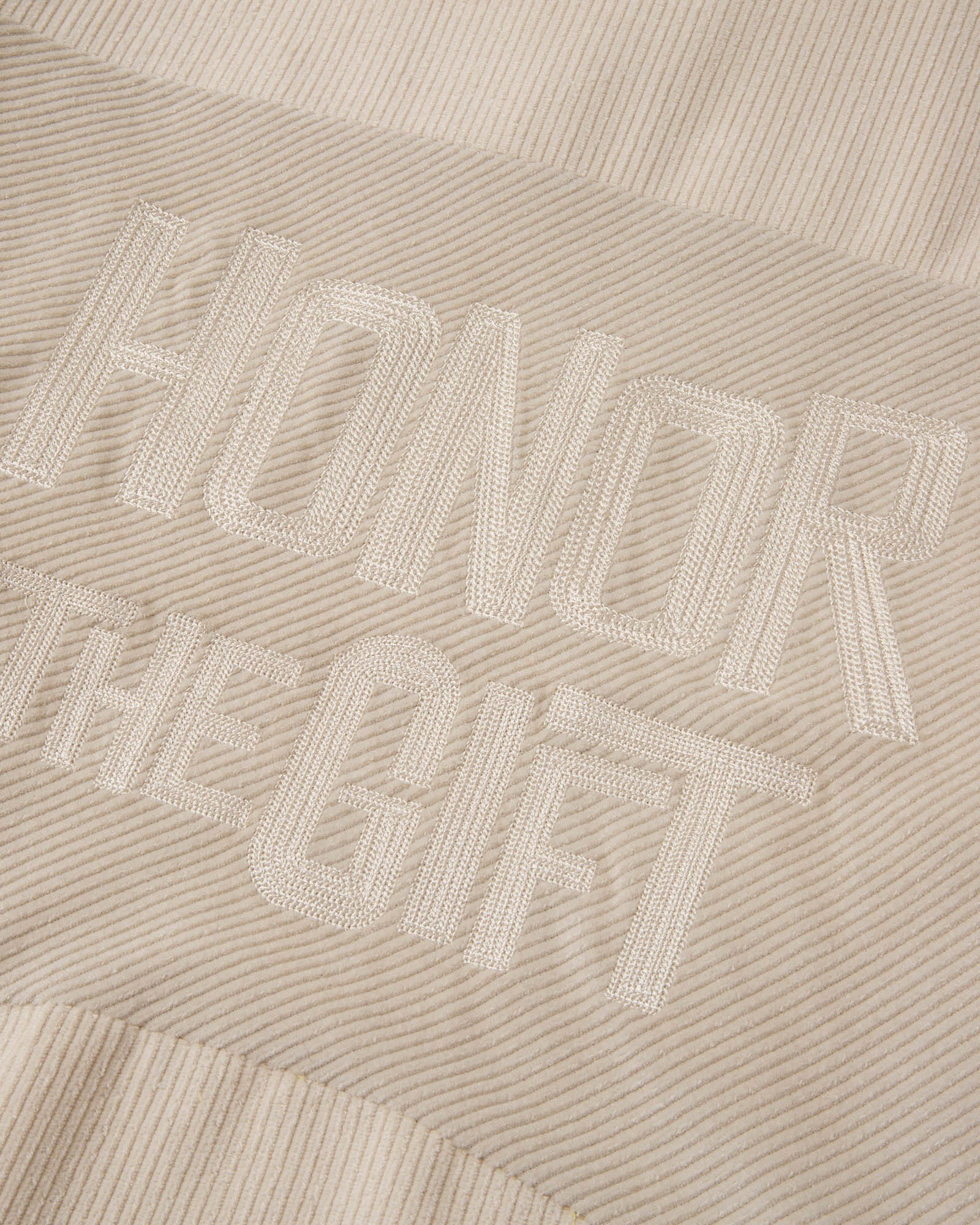 Veste en velours côtelé