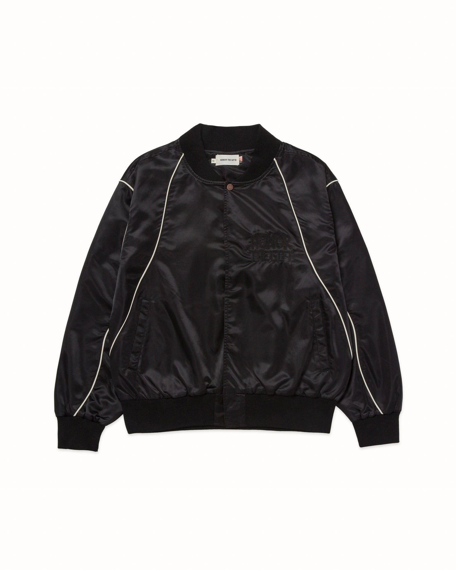 Blouson aviateur en satin