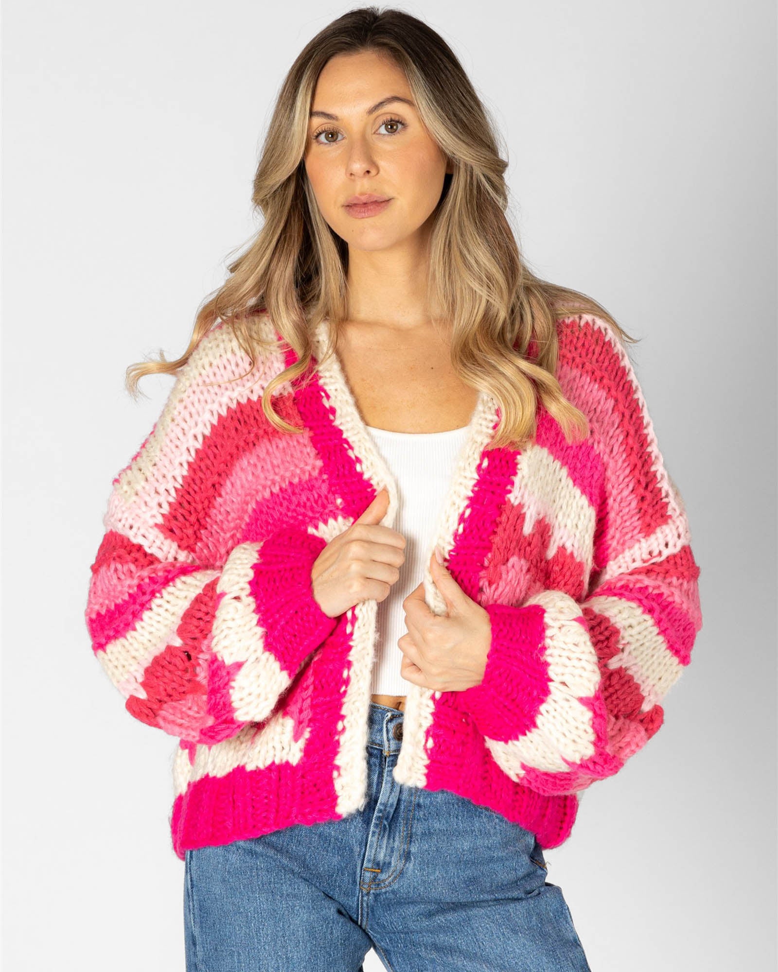 Stripe Cardigan