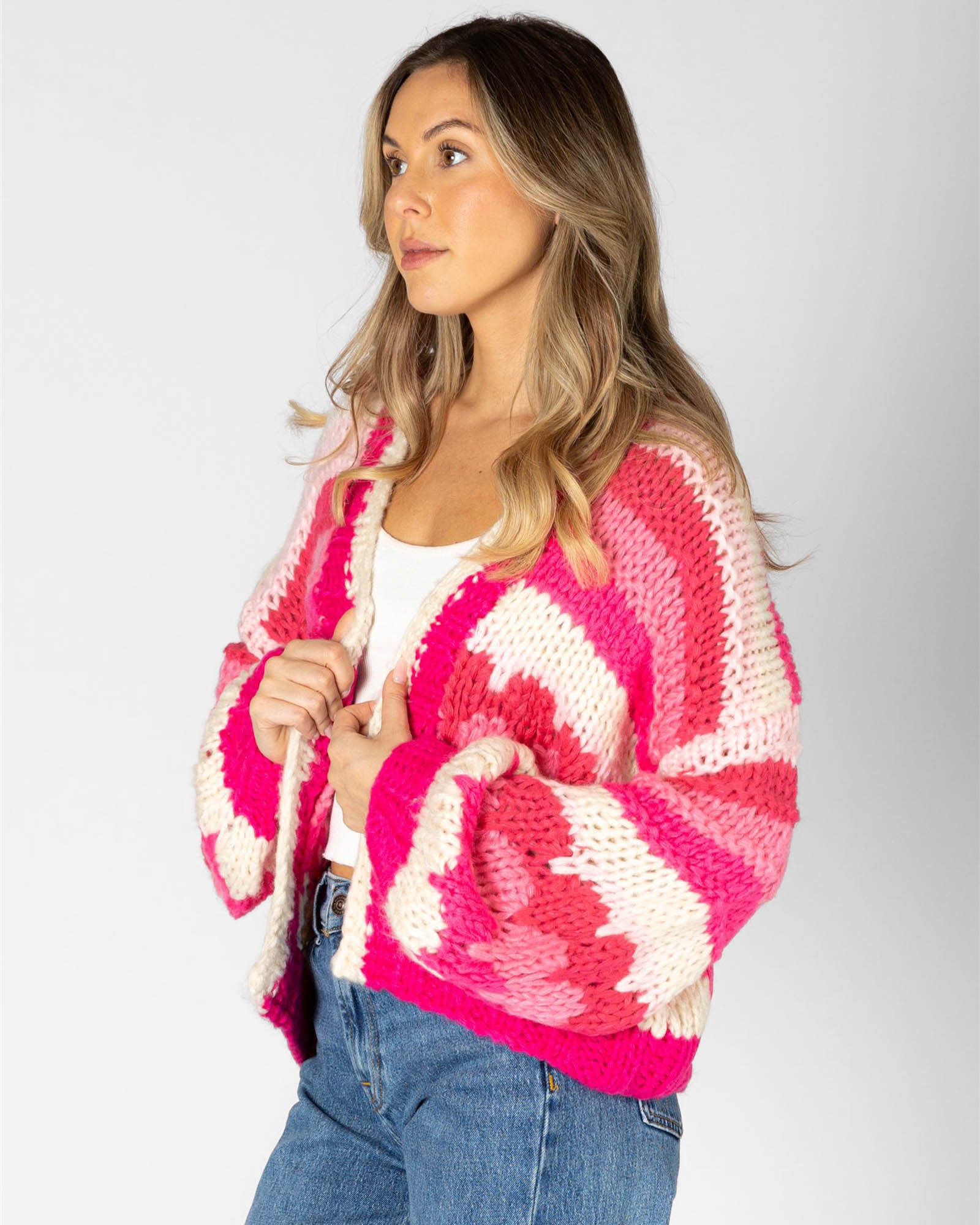 Stripe Cardigan