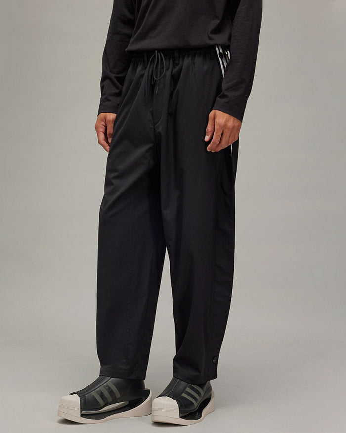 Y 3 Men s Refined Wool Track Pants in Black Size M END Clothing
