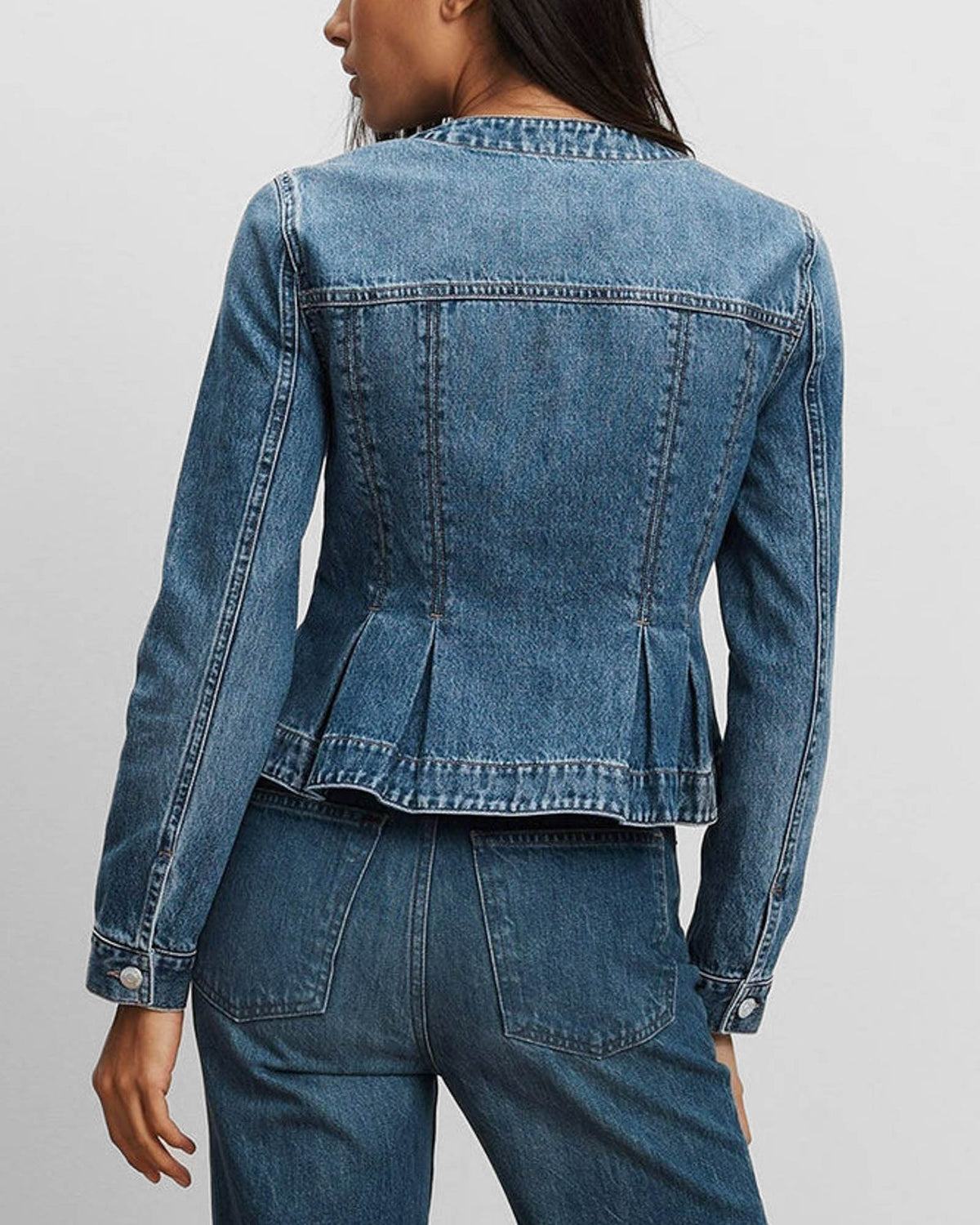 VERONICA BEARD Zahara Peplum Jacket