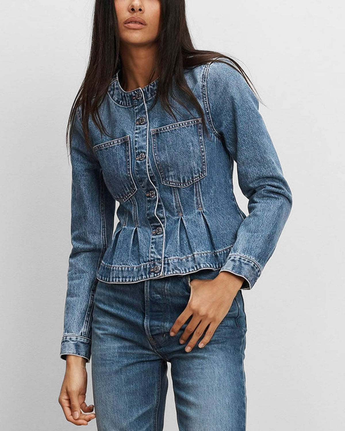 VERONICA BEARD Zahara Peplum Jacket
