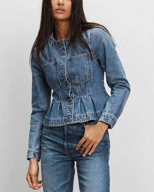 Veste péplum Zahara