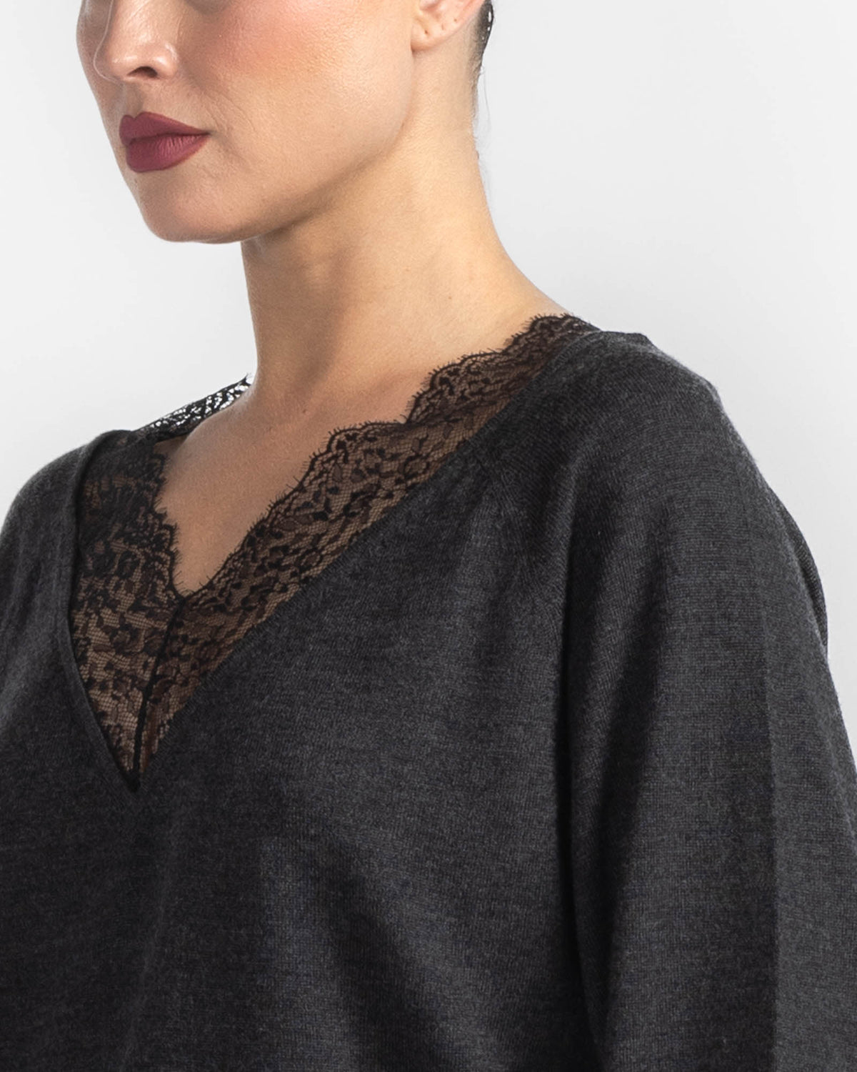 Lace Trim Top