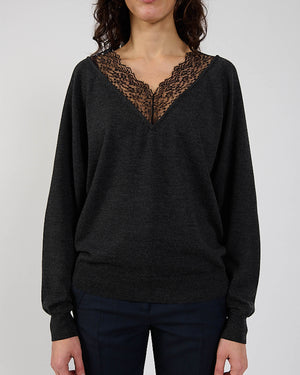 Lace Trim Top