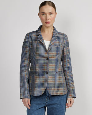 Plaid Blazer