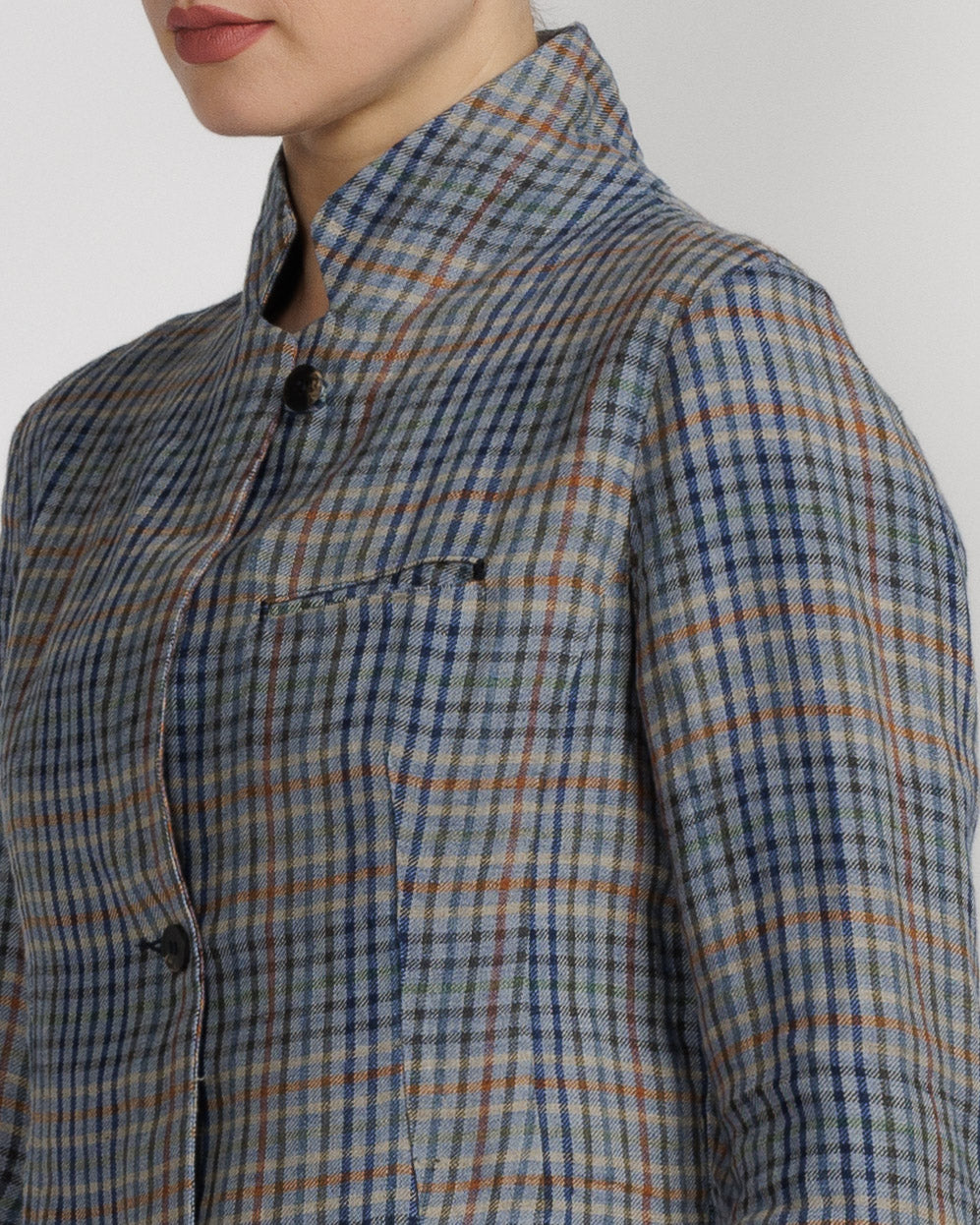 Plaid Blazer