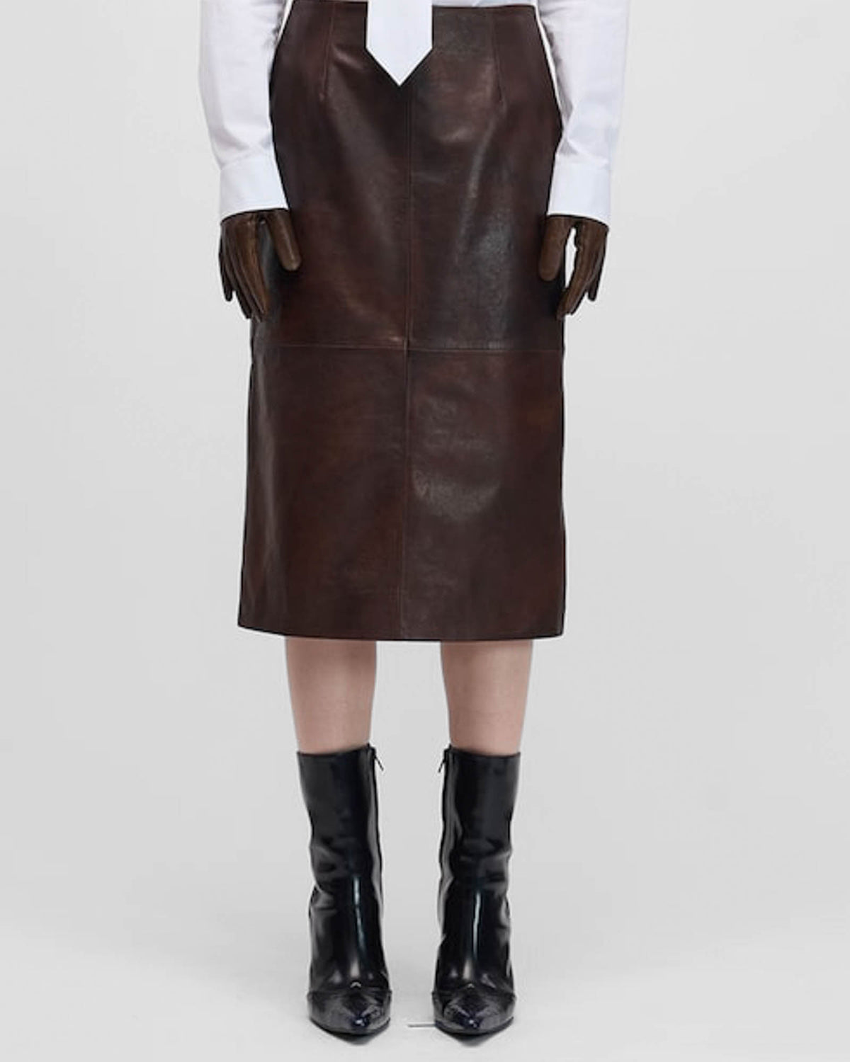 Leather Skirt