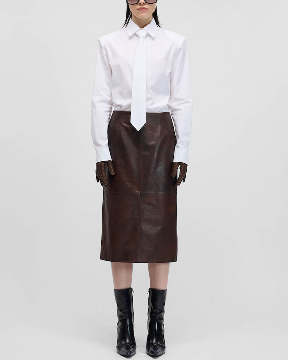 Leather Skirt