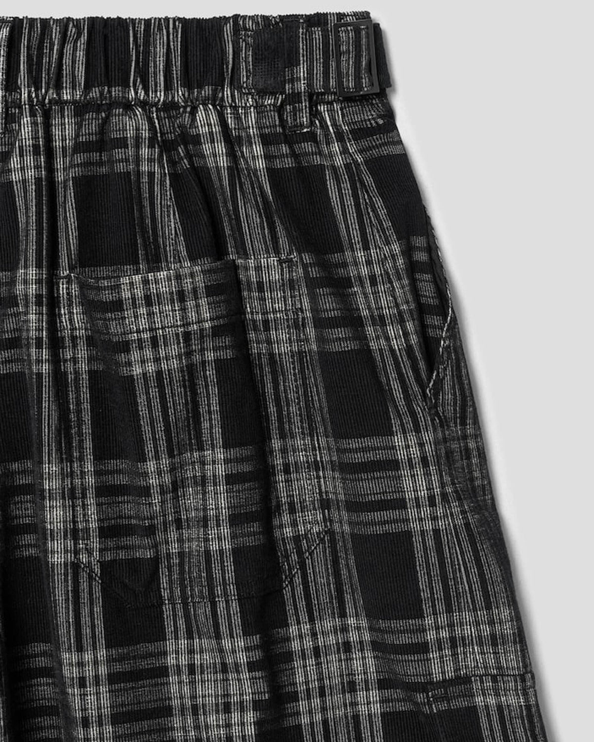 Check Utility Trousers