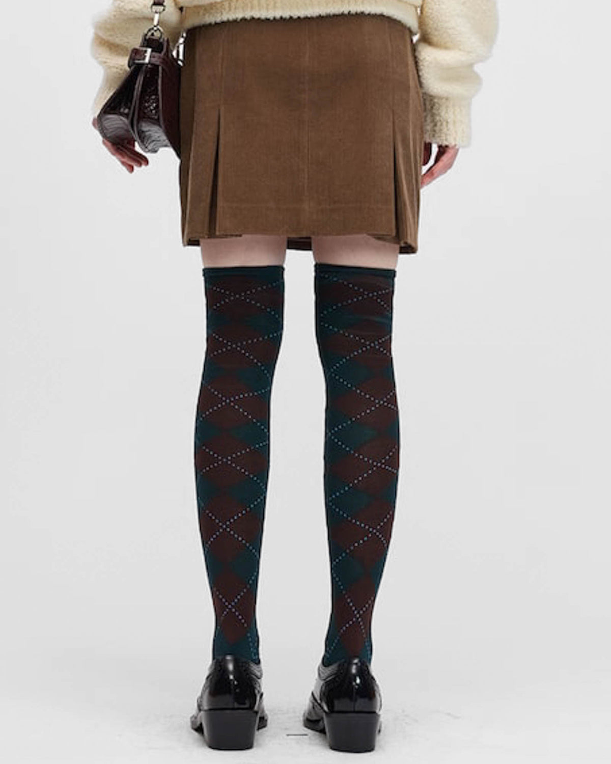 Corduroy Mini Skirt
