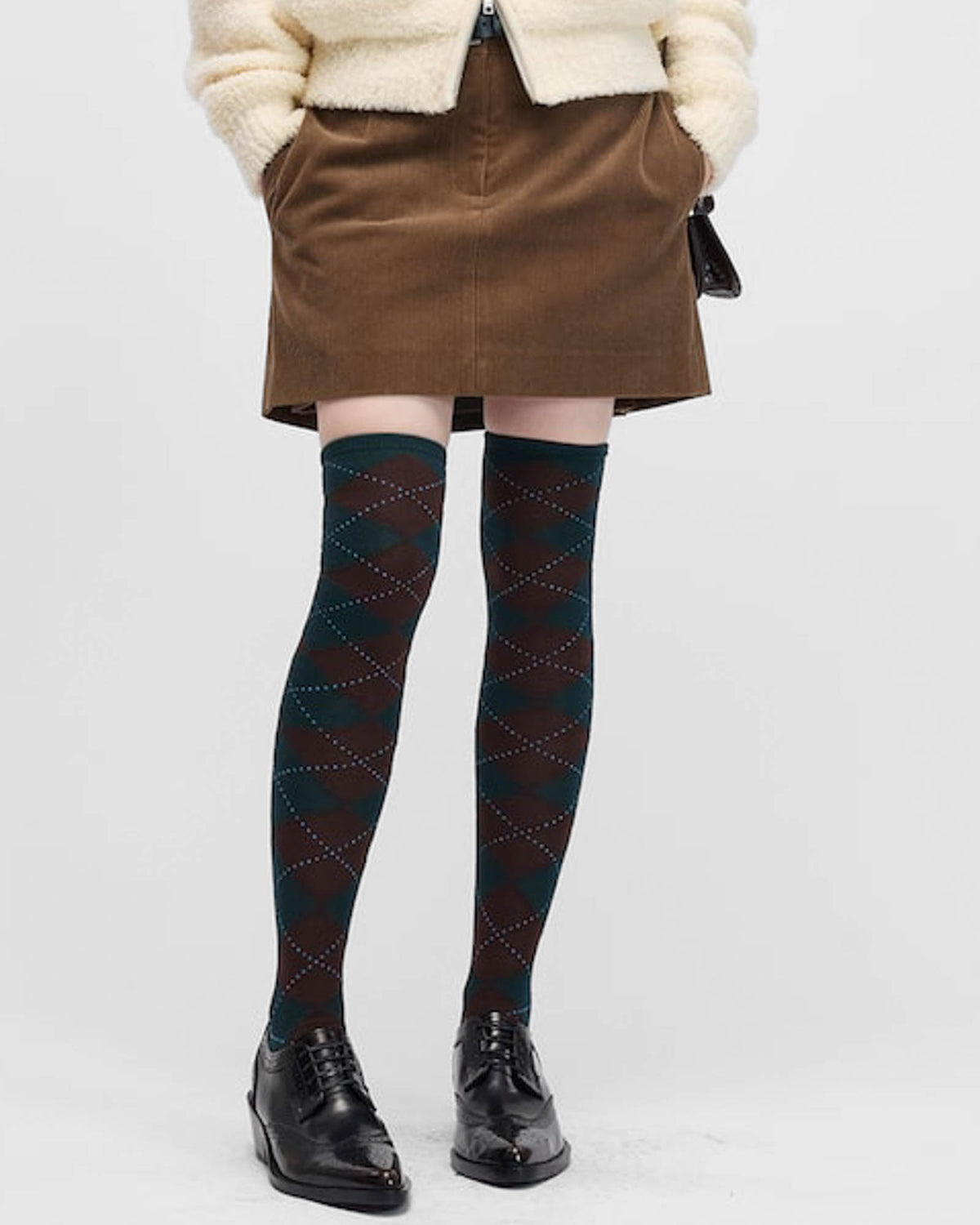 Corduroy Mini Skirt