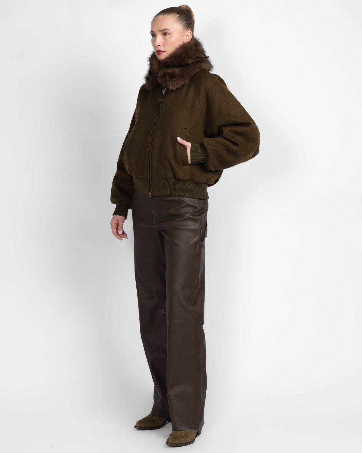 Reglan Crop Jumper