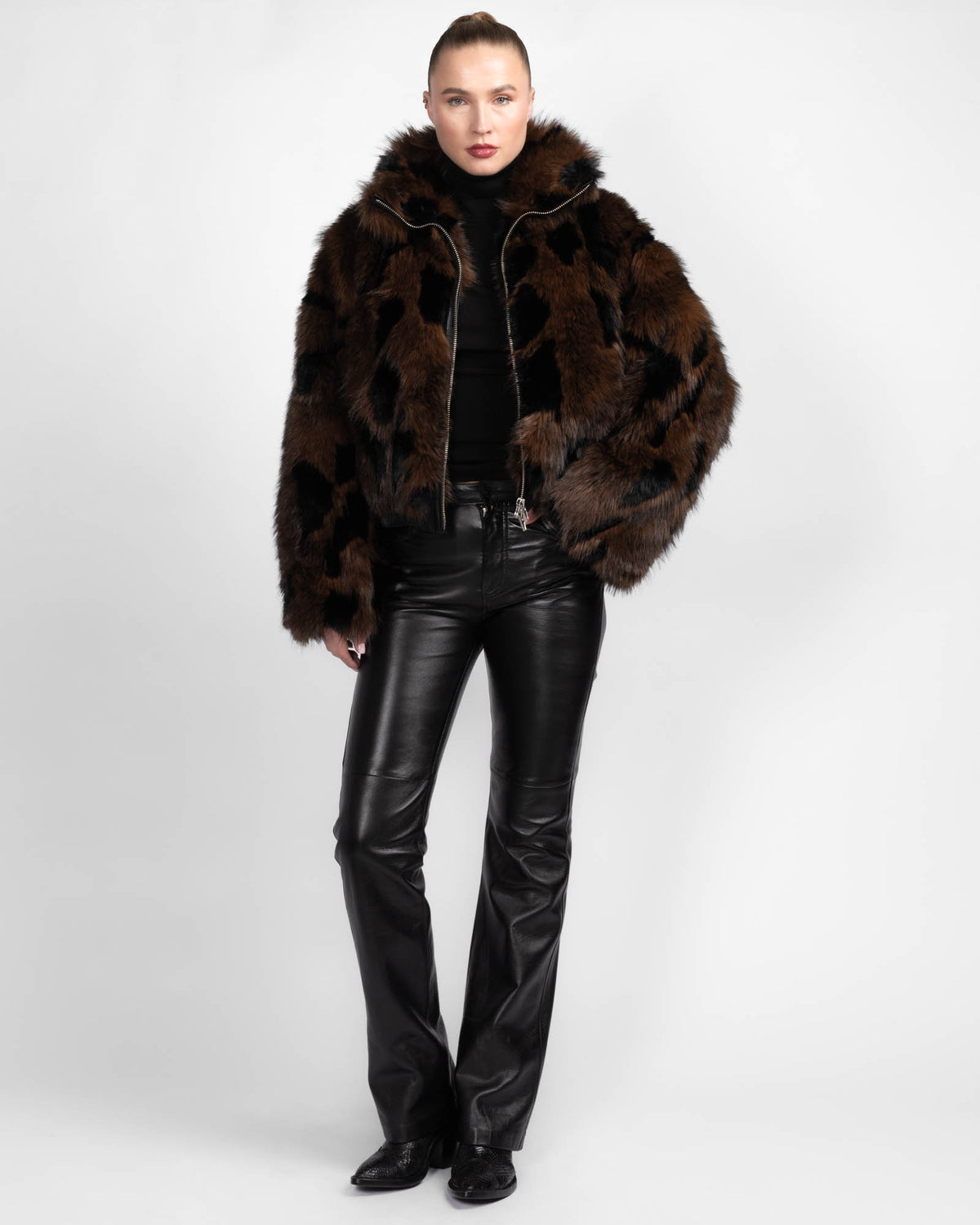Fux Faur Crop Coat