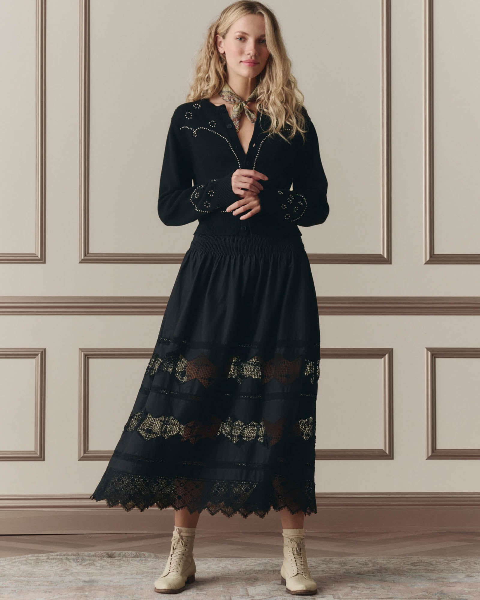 Rosette Canary Skirt