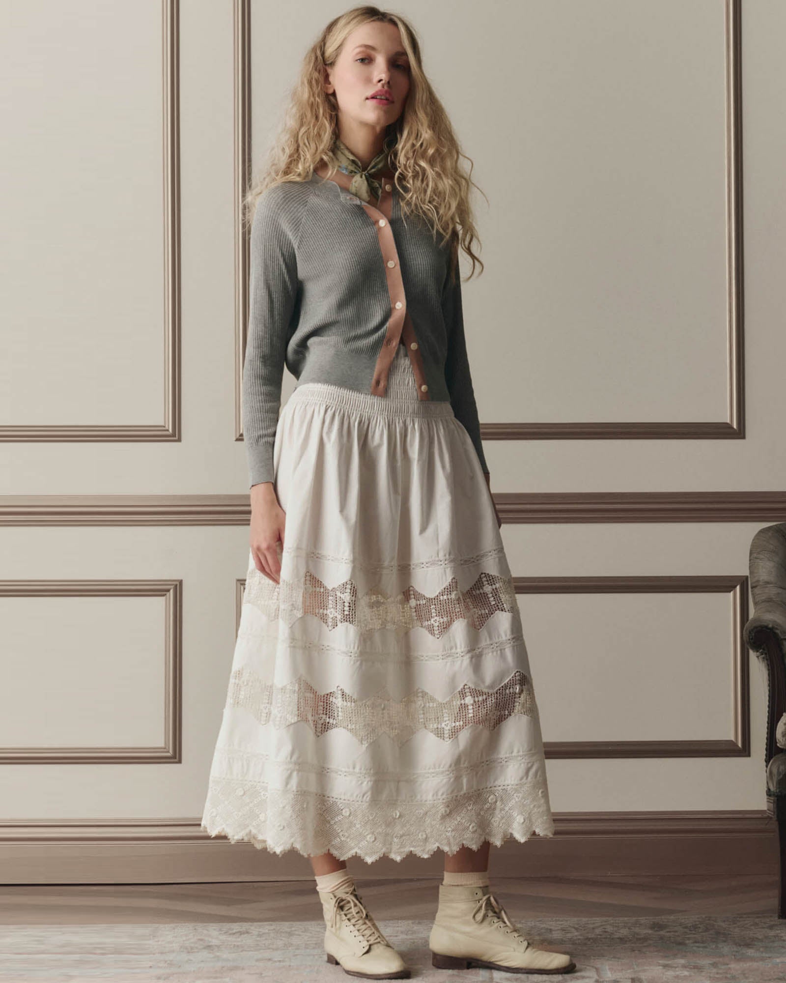 Rosette Canary Skirt