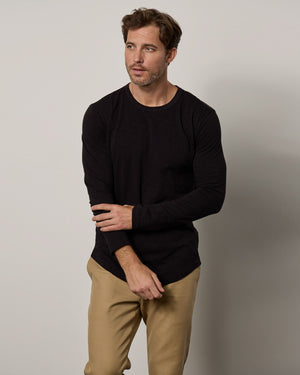 Classic Slub Crew Long Sleeve
