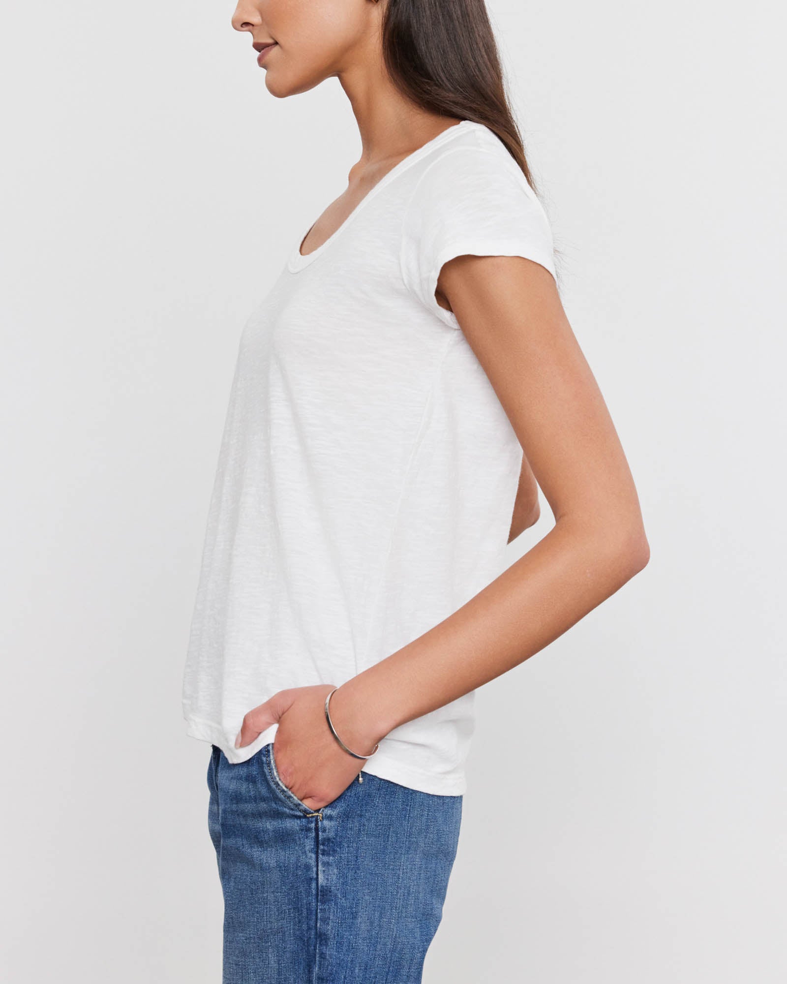 City Slub Scoop T-Shirt