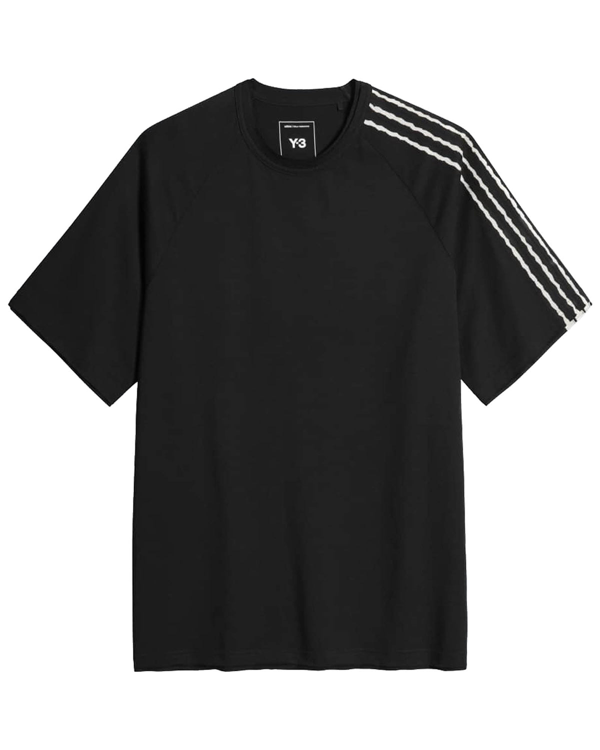 トップス Y-3 nylon t-shirt Y-3 3 Stripes Short Sleeve T-Shirt