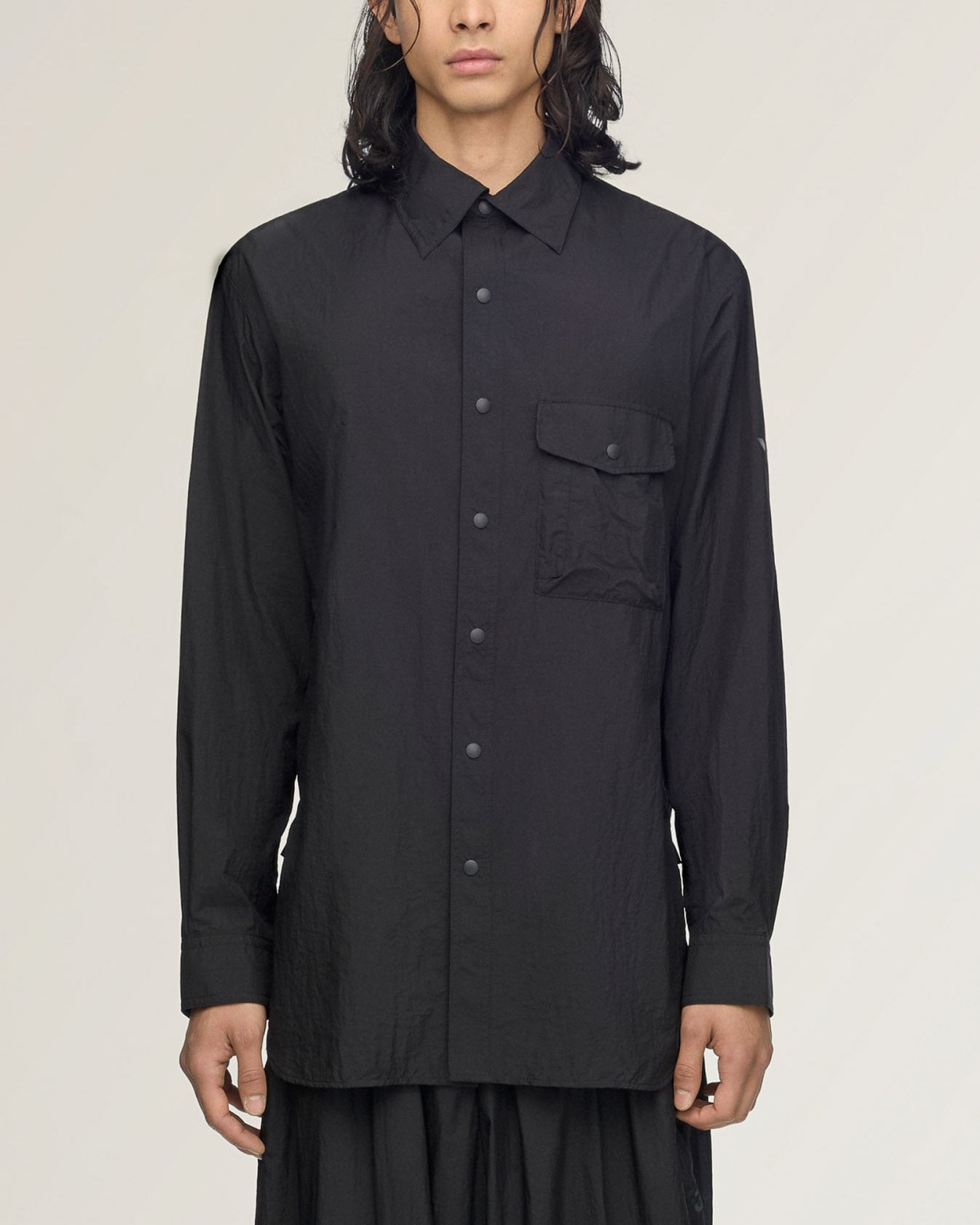 Gradient 3 Stripe Nylon Overshirt
