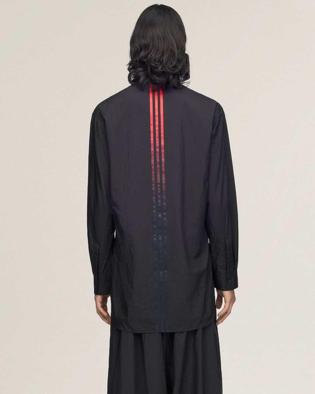 Gradient 3 Stripe Nylon Overshirt