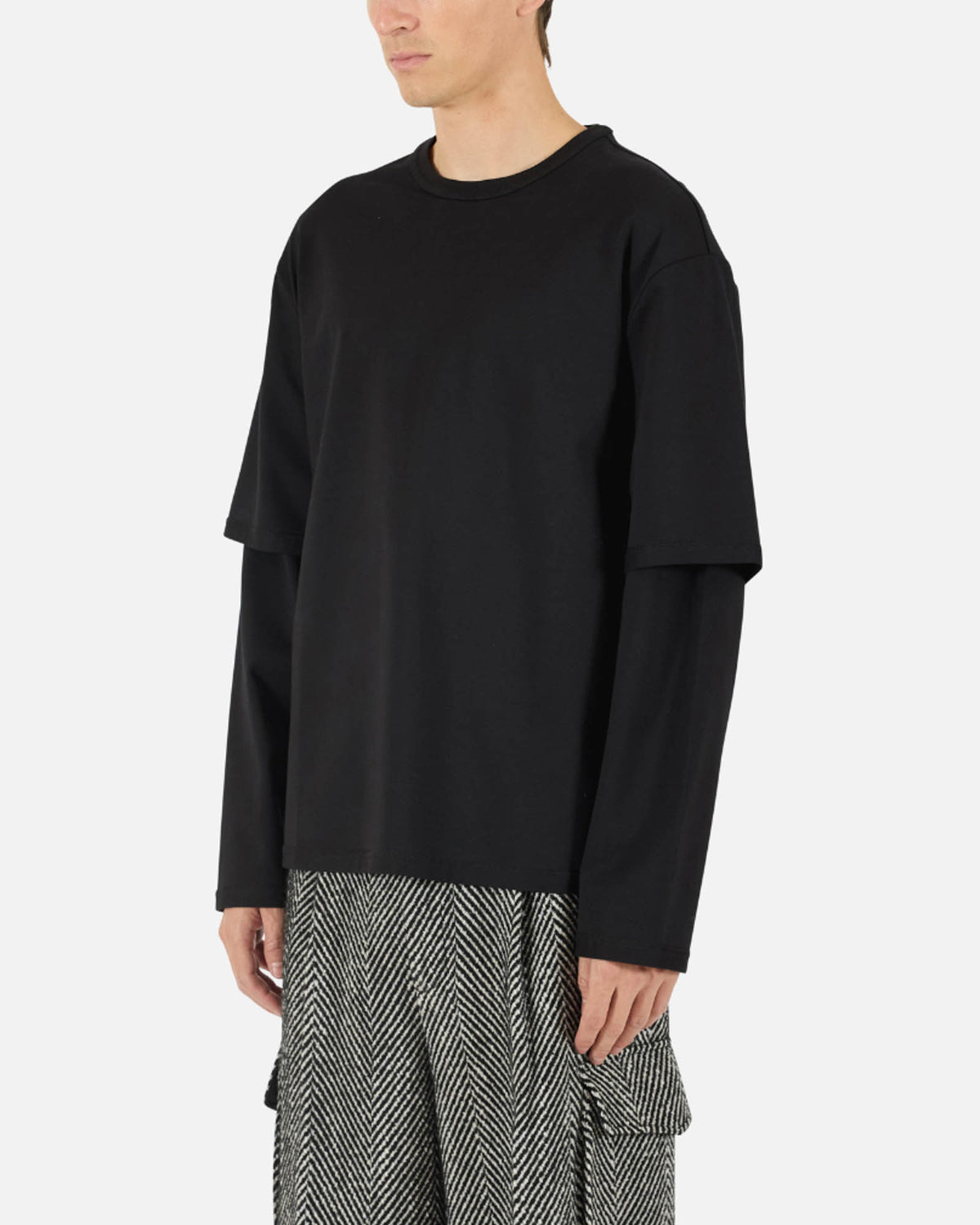 Double Layer Long Sleeve Tee