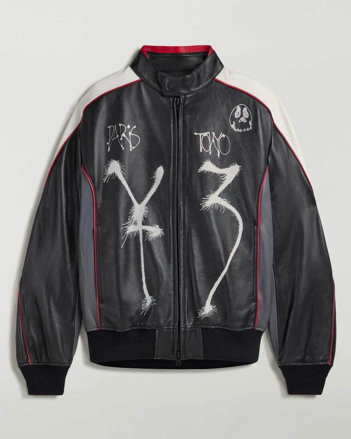 Y- 3 Gfx Leather Jacket