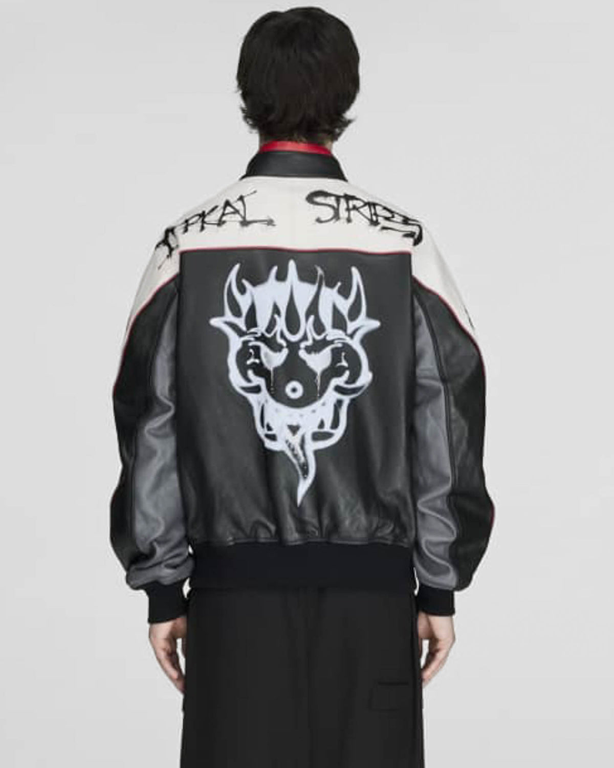 Y- 3 Gfx Leather Jacket